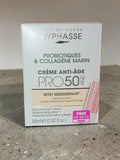 Crème anti-âge BAZARS COSMETIQUES Pro50 Ans jour et nuit, 60 ml, visible dans un pot blanc avec étiquette.