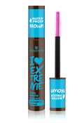 Mascara Essence J'ADORE le Volume Fou Extrême avec brosse volumisante, noir intense pour des cils spectaculaires.