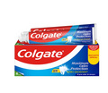 Dentifrice Colgate Maximum Protection Caries, tube blanc avec logo bleu et vert, destiné à protéger contre les caries.
