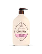 Gel douche Rogé Cavaillès L'Original de 1L, crème douce pour la peau, en flacon transparent avec bouchon blanc.