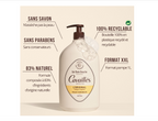 Gel douche Rogé Cavaillès L'Original, 1L, dans un flacon, avec une texture douce et parfumée, pour la peau quotidienne.